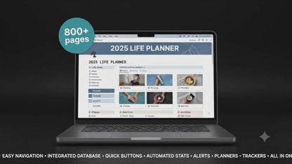 Here's exactly what this is — if your student life is scattered across 10 apps, sticky notes, and deadlines you find out about too late
One system inside Notion life planner template that brings your entire student life into one place — set up in under 5